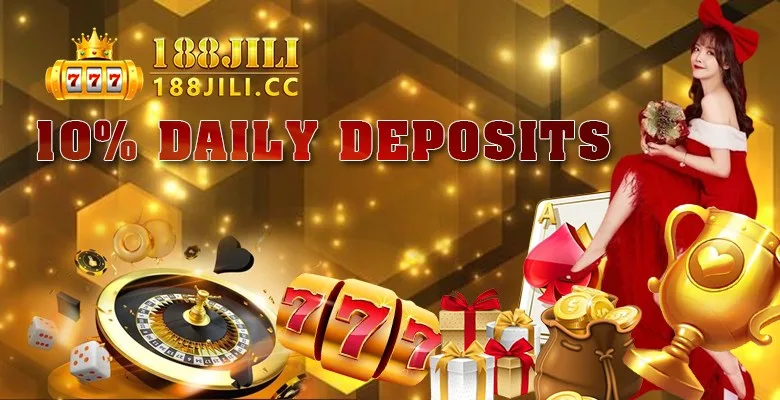 188JILI 10%  SPECIAL DAILY DEPOSITS