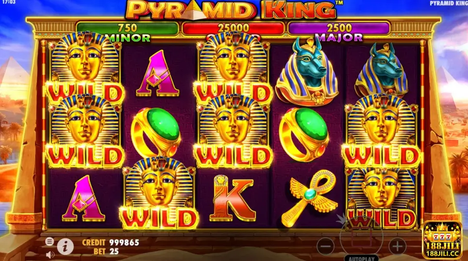 About 188JILI Pyramid King Slot